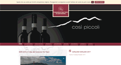 Desktop Screenshot of consorziovini.sm